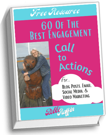 free 60 Engagement Call to Actions by Bobbi 